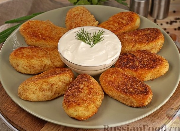 Как приготовить котлеты из картофельного пюре