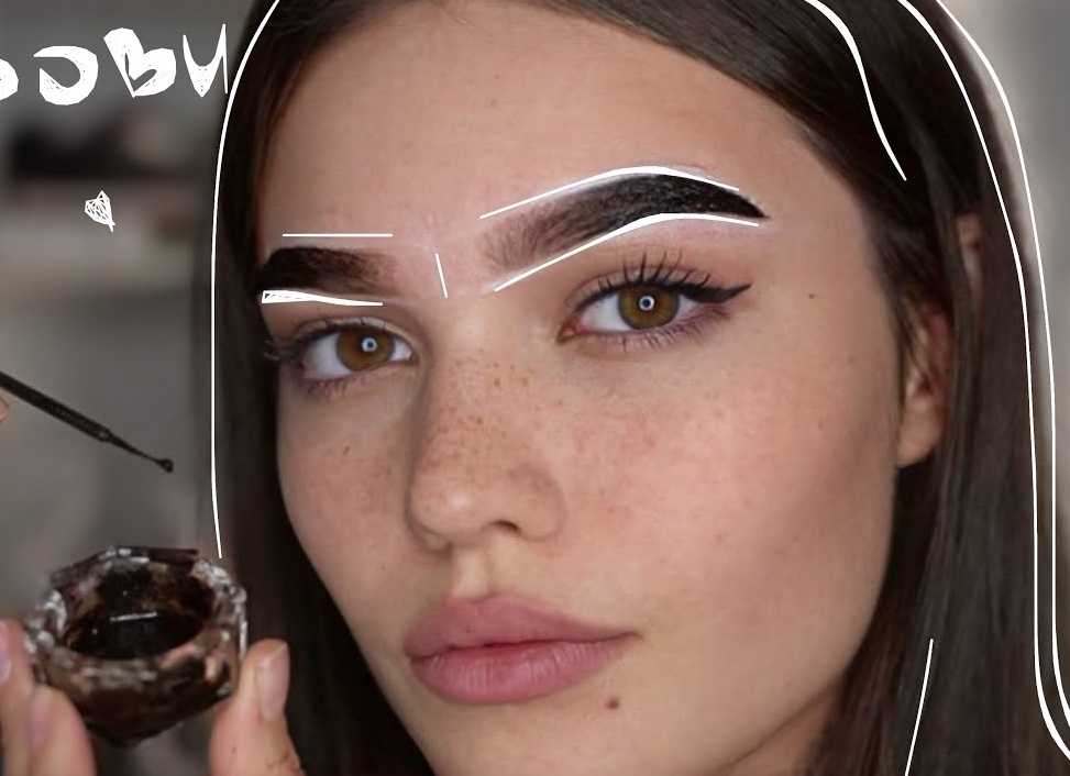 Как провести окрашивание бровей хной в домашних условиях