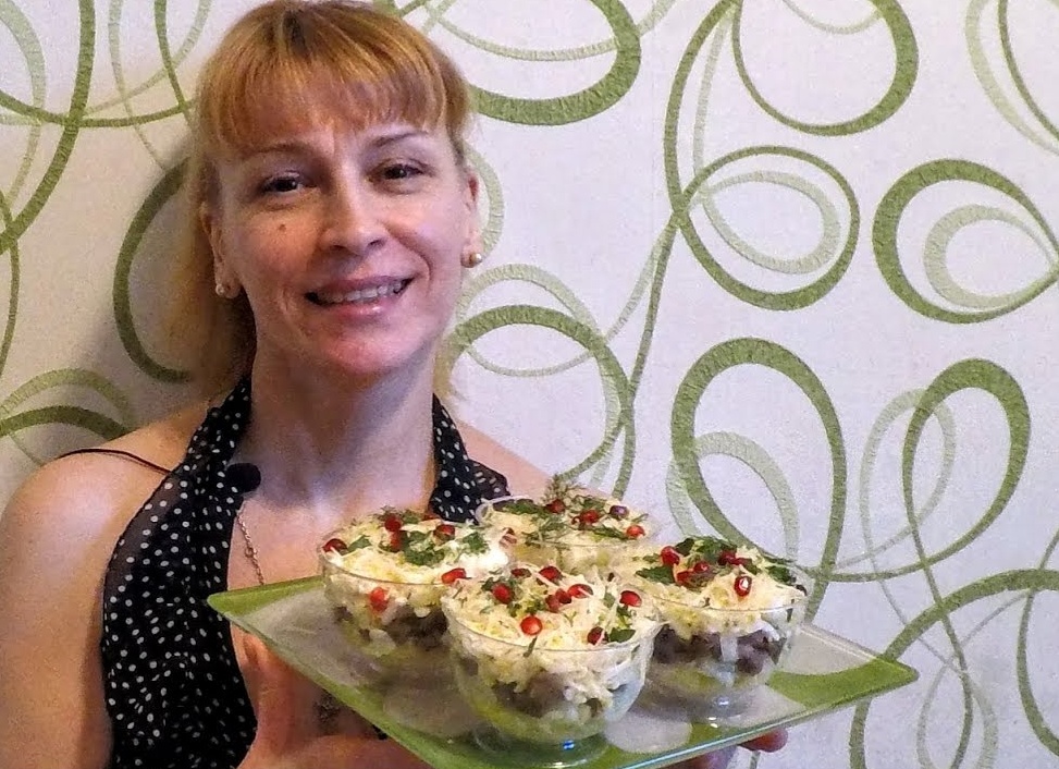 Рецепты праздничных салатов с говяжьим языком