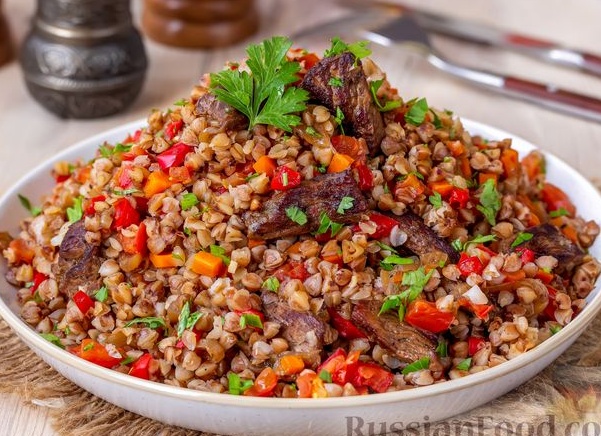 Как вкусно приготовить гречку с мясом