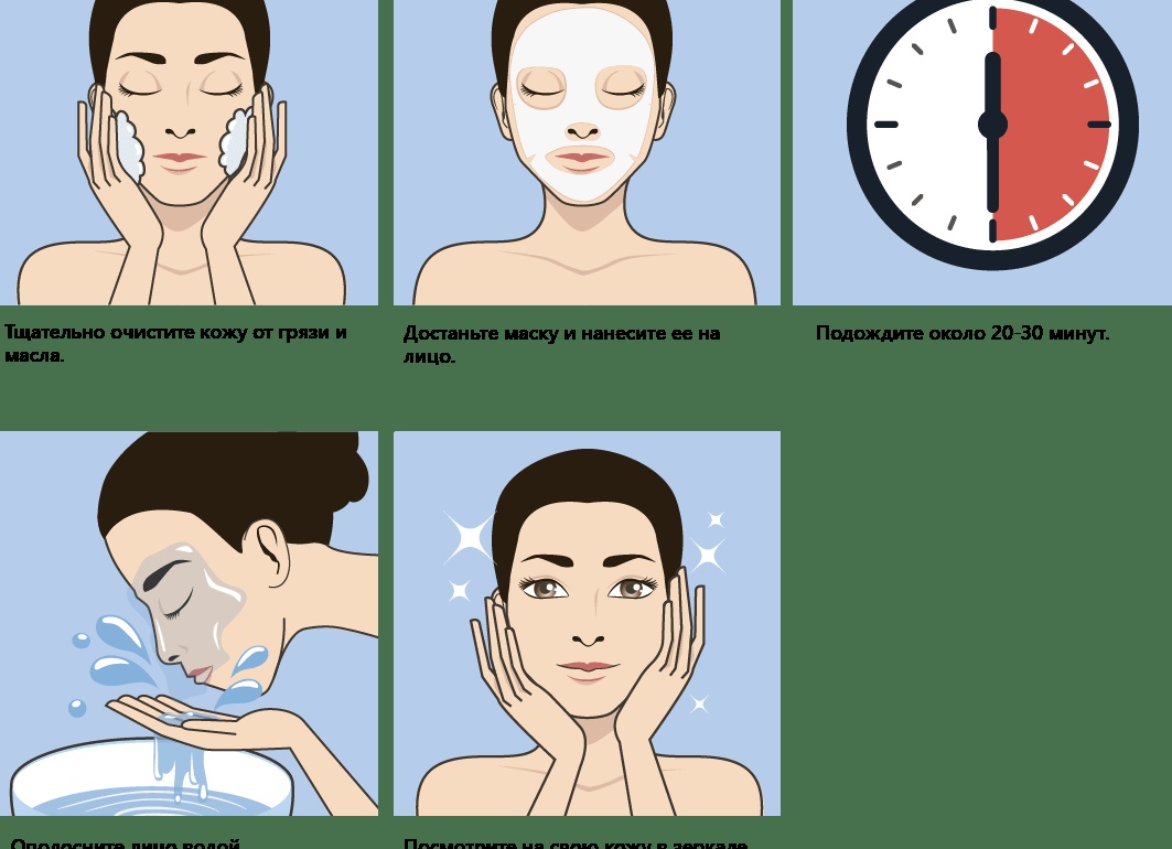 Как делать маски для лица из различных видов глины в домашних условиях