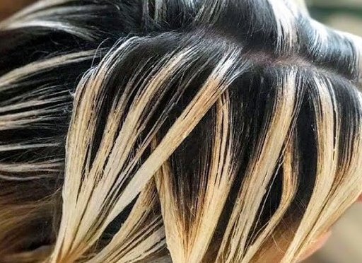 Как проводится окрашивание по технике балаяж на русые волосы