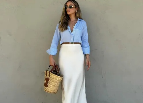 С чем можно носить белую юбку различного кроя и длины