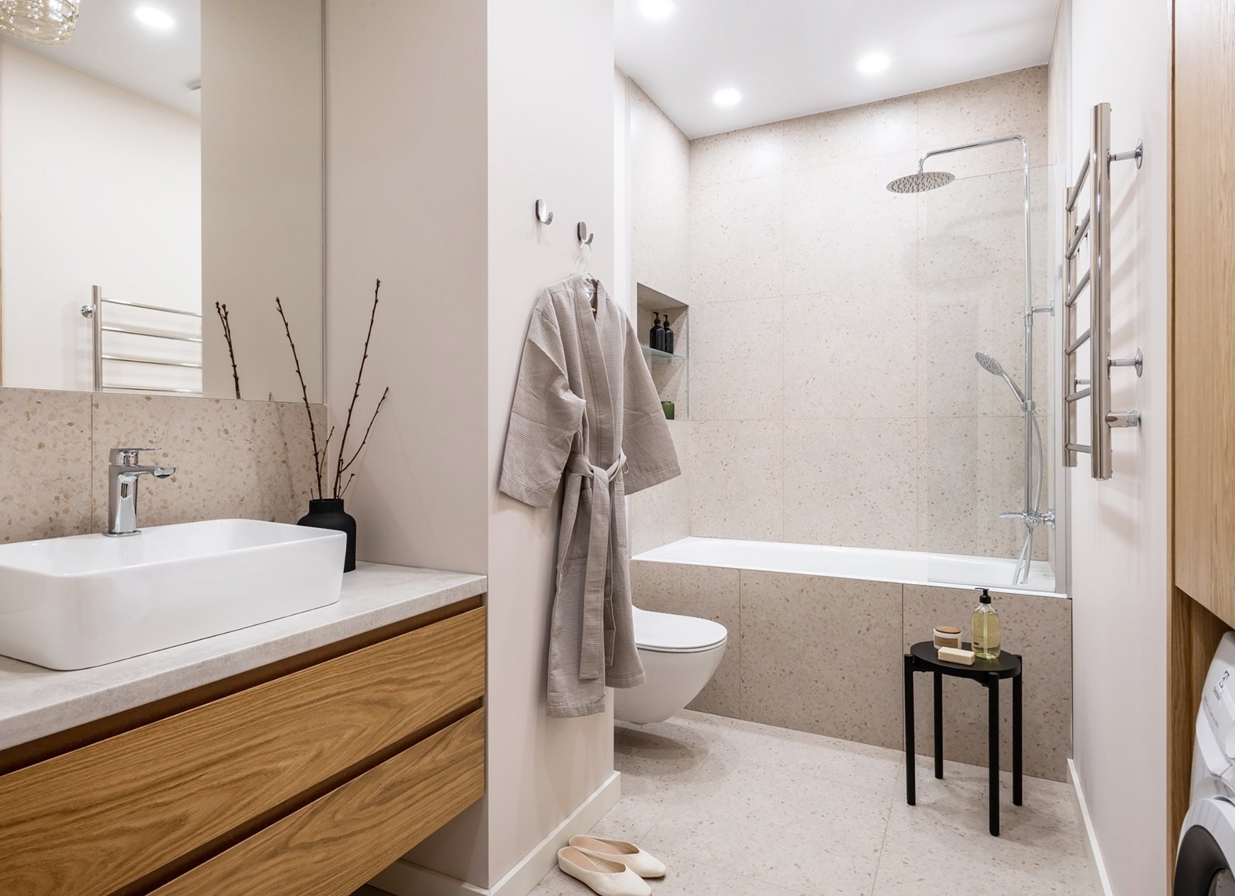 Дизайн маленькой ванной комнаты в квартире: фото, советы, подбор стиля Дизайн маленькой ванной комнаты в квартире: фото, советы, подбор стиля