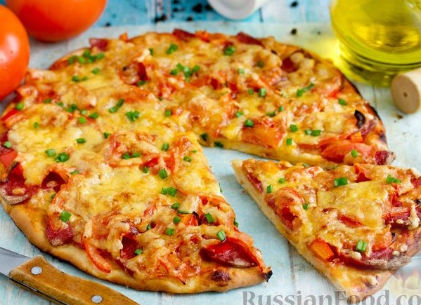 Как приготовить вкусную пиццу в домашних условиях в духовке Как приготовить вкусную пиццу в домашних условиях в духовке