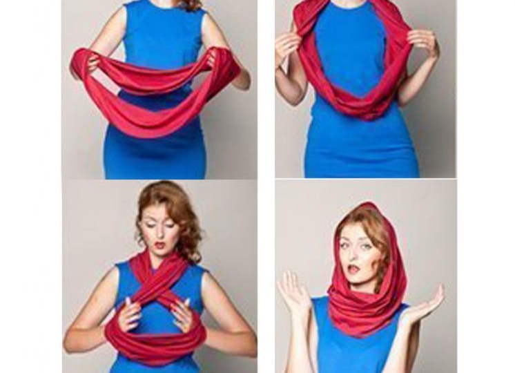 Как правильно надевать снуд и с чем его сочетать