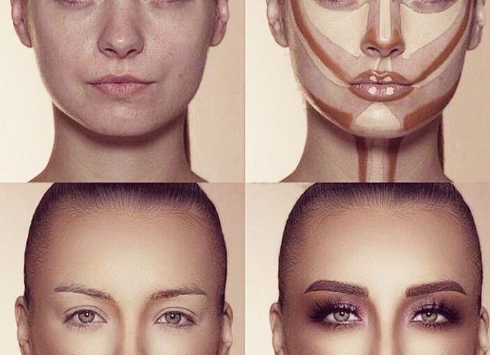 Как правильно наносить макияж на лицо в домашних условиях