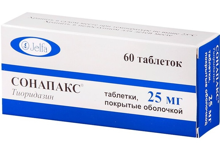 Таблетки Сонапакс: инструкция по применению для детей и взрослых
