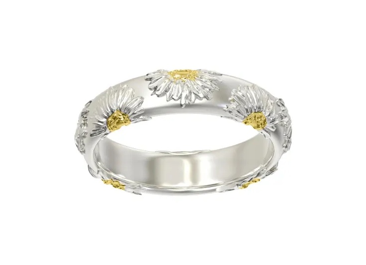 Как выбрать обручальные кольца из белого золота