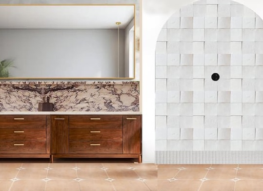 Какой дизайн плитки выбрать в ванную комнату