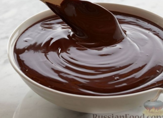 Как сделать глазурь из шоколада для украшения торта