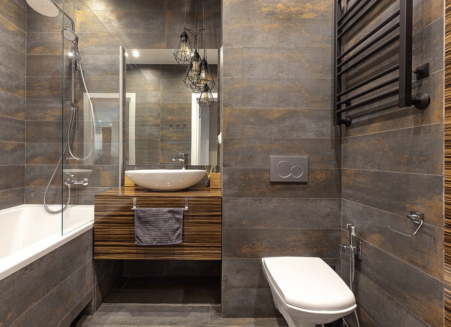 Интерьер ванной комнаты, совмещенной с туалетом: особенности и планировка