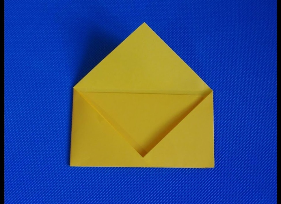 Как сделать конверт из листа бумаги своими руками