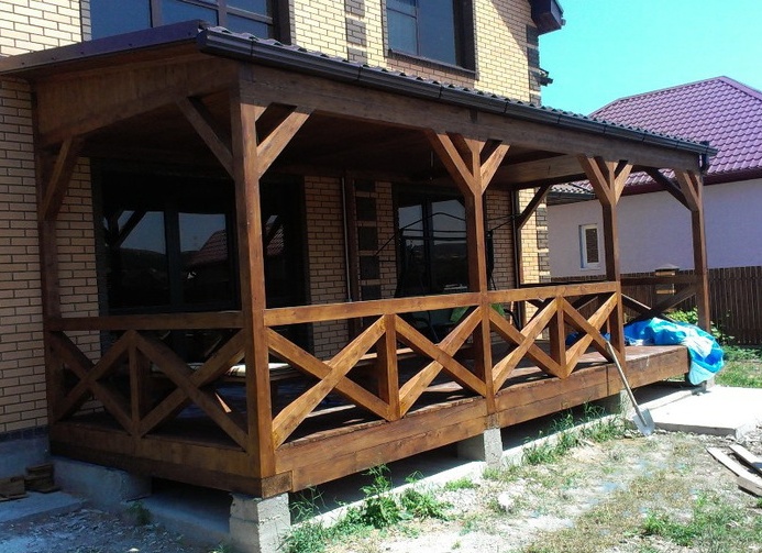 Пристройки к деревянному и кирпичному дому Пристройки к деревянному и кирпичному дому