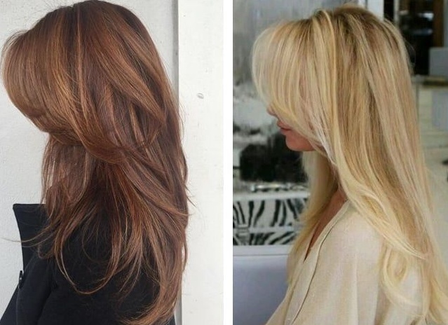 Какие стрижки придают объем длинным волосам