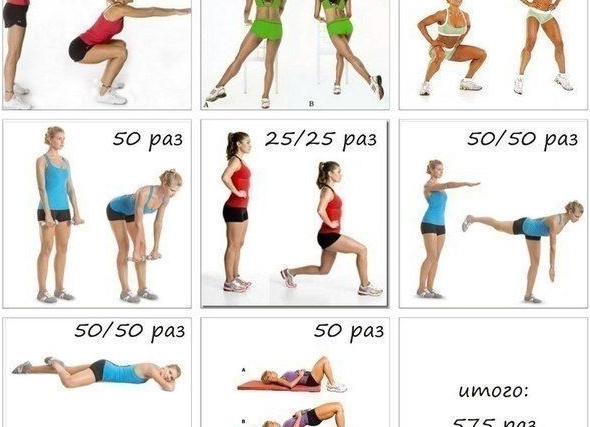 Комплекс эффективных домашних упражнений для похудения рук и плеч