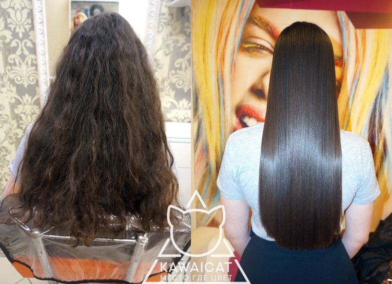 Кератиновое выпрямление волос и его воздействие: плюсы, минусы, отзывы Кератиновое выпрямление волос и его воздействие: плюсы, минусы, отзывы