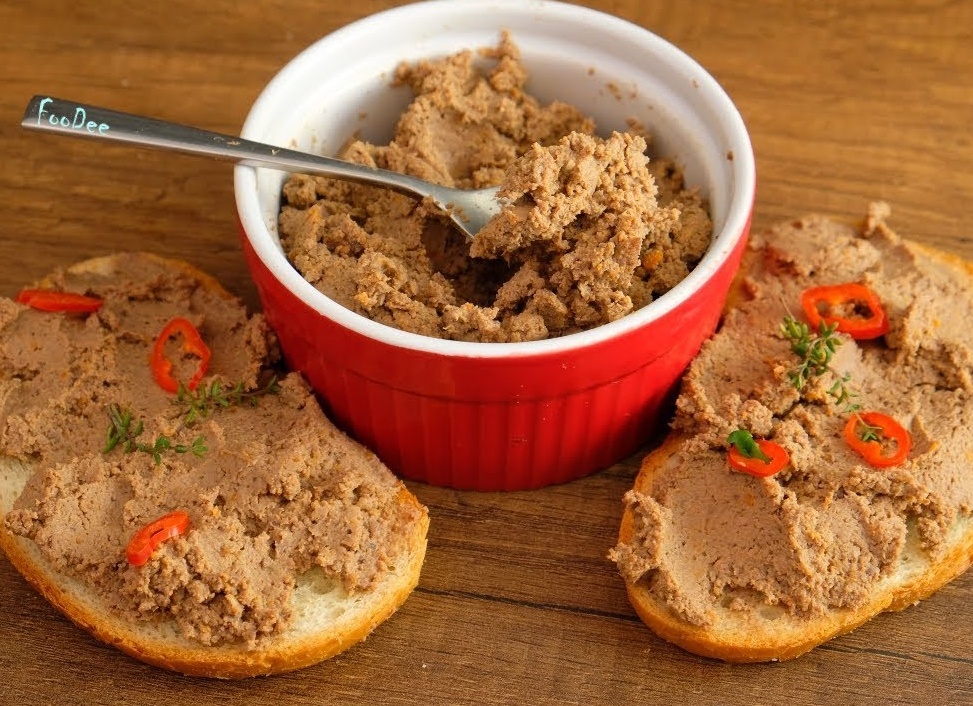 Как приготовить домашний печеночный паштет из куриной печени