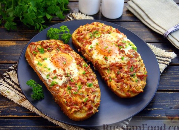 Рецепты горячих бутербродов в духовке