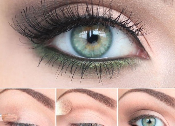 Как правильно делать макияж для зеленых глаз
