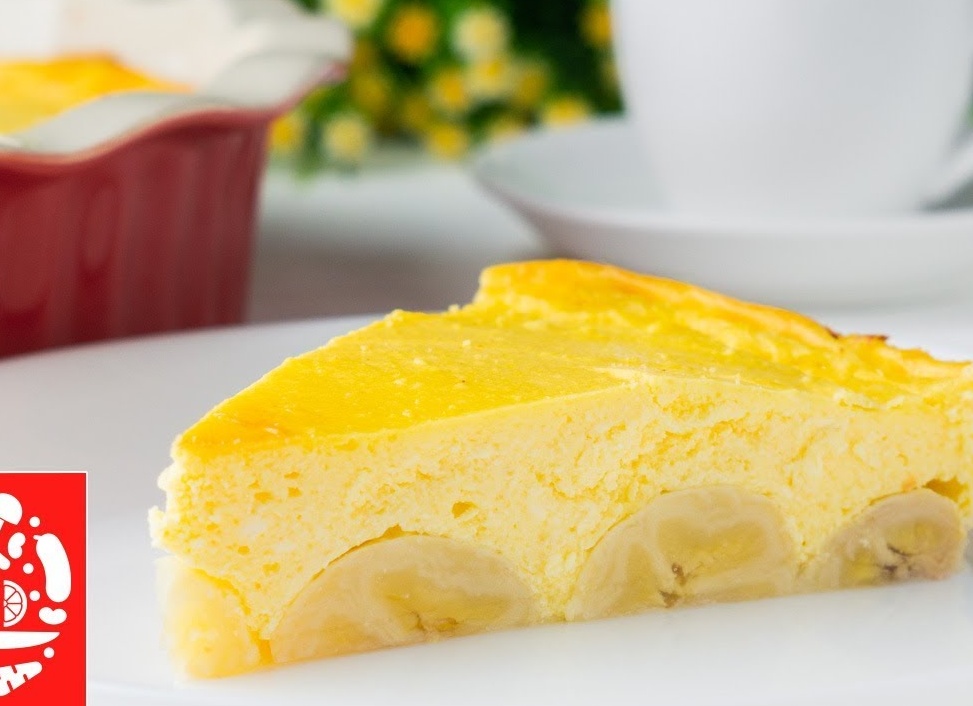 Как приготовить творожную запеканку с бананом