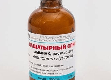 Применение нашатырного спирта в медицине и быту