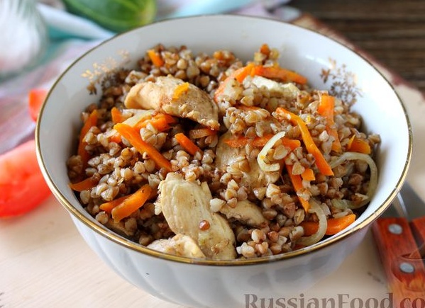 Как приготовить вкусную гречку с курицей в духовке Как приготовить вкусную гречку с курицей в духовке