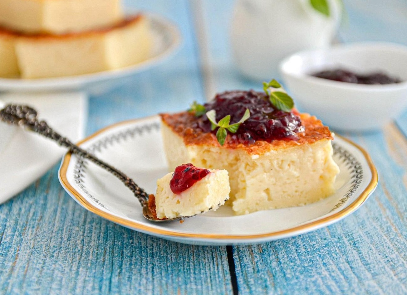 Как приготовить воздушную творожную запеканку без яиц Как приготовить воздушную творожную запеканку без яиц