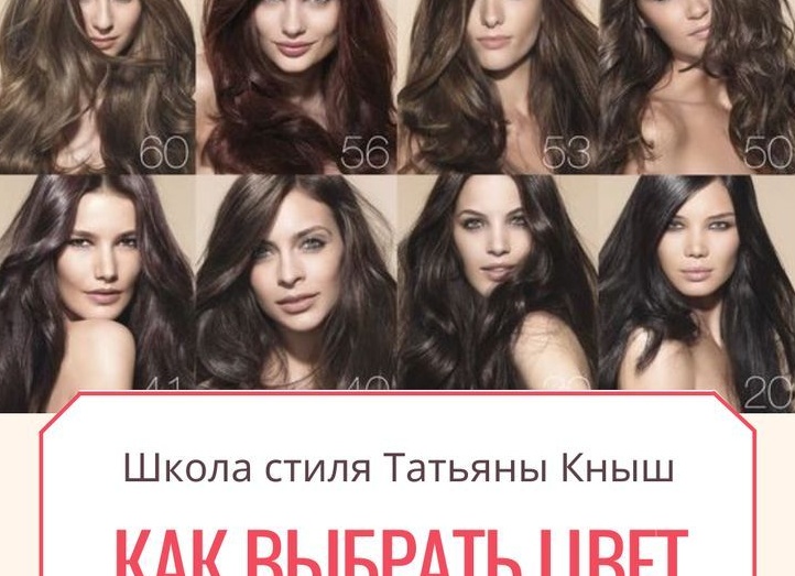 Как правильно подобрать идеальный цвет волос самой себе