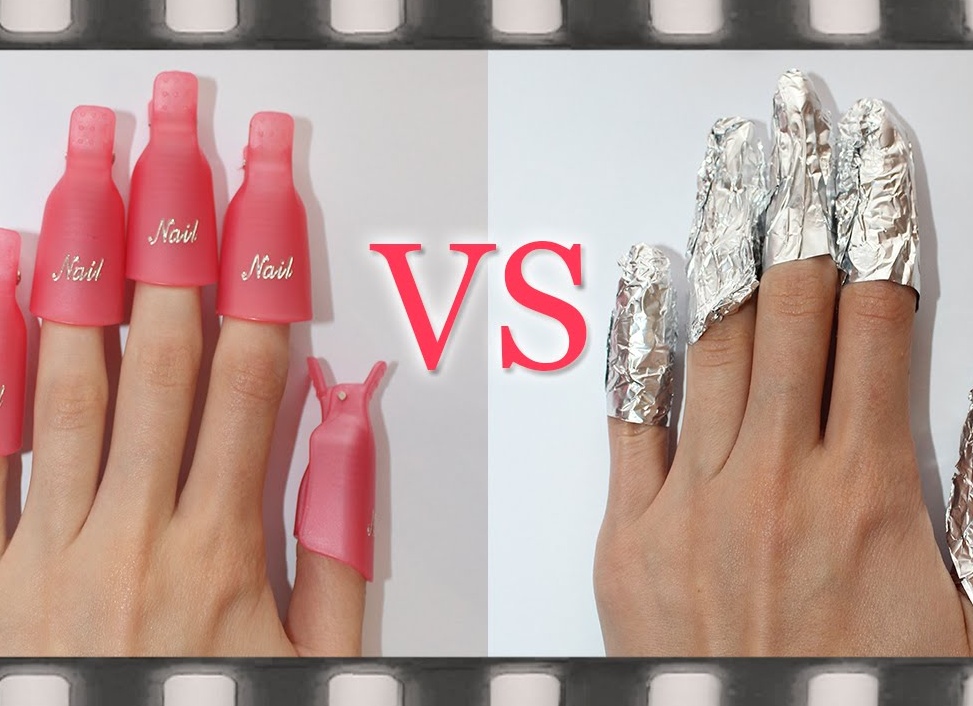 Снятие гель-лака с ногтей в домашних условиях