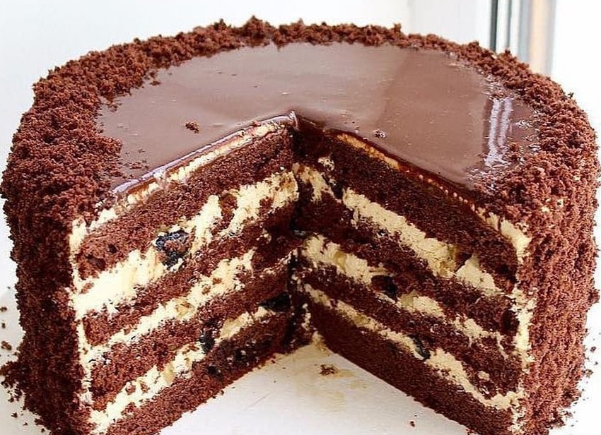 Как приготовить вкусный бисквитный торт со сметанным кремом