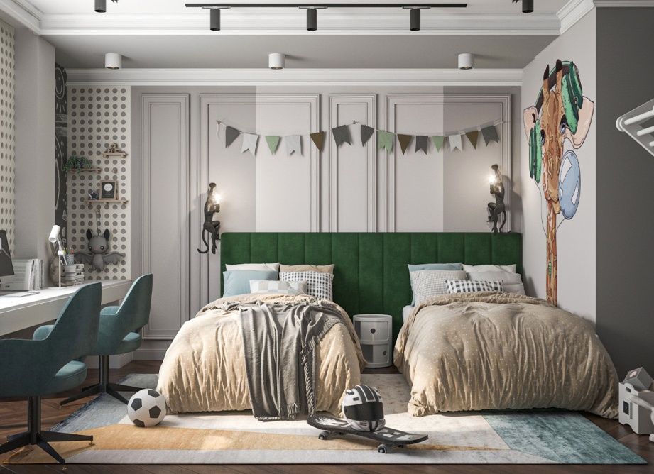 Все тонкости оформления интерьера детской комнаты для девочки